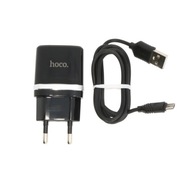 Ładowarka sieciowa 2xUSB 2,4A z kablem microUSB HOCO
