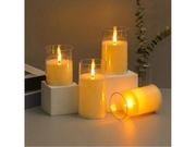 Świeczka led znicz zapas ruchomy płomień