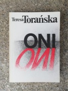książka "oni" Teresa Torańska