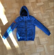 Kurtka zimowa niebieska