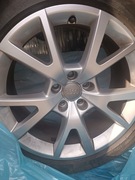 Alufelgi Audi z zimowkami Pirelli