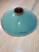 Klosz lampa talerzykowa emaliowana retro vintage 1960 -1980