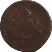 Belgia 2 centymy z 1863 roku - OBEJRZYJ MOJĄ OFERTĘ