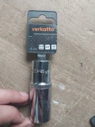 Klucz nasadowe 1/2 sześciokątny Verkatto 22mm długa