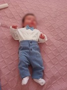 Ubranko do chrztu dla chłopca rozmiar 68