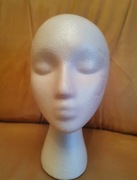Głowa stojak na perukę 