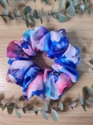 gumka do włosów typu Scrunchie Standard Hortensja 