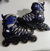 Rolki męskie niebieskie r. 44 – wygodne, solidne, gotowe do jazdy!