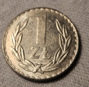 Moneta 1zl z roku 1981 ładna 
