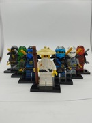Minifigurka Kai Jay Lloyd Nya Cole Zane Wu Ninjago Kompatybilna z LEGO