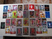 Karty piłkarskie ROBERT LEWANDOWSKI, zestaw 34 kart. FC BARCELONA.