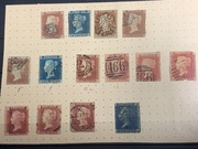 Zbiór Klasyki GB - Penny Red i Two Penny Blue, Królowa Wiktoria (14 szt.)