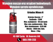 Wynajem pompy zatapialnej GRINDEX