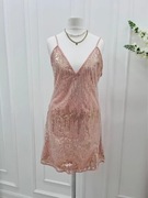 Sukienka cekinowa mini nowa na osiemnastkę urodziny imprezę 40 L