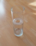 Wazon szklany z otworem, flakon na kwiaty bukiety