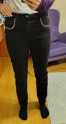Spodnie jeans czarne noir jeans 42/44