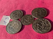 Zestaw 5 szt monet 1923 rok Tak jak na foto 