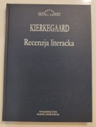 Recenzja literacka. Søren Kierkegaard - stan bardzo dobry 