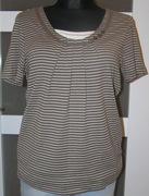 BLUZKA T-SHIRT w PASKI BM