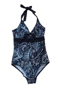Strój kostium kąpielowy Pour Moi ? 70DD 32DD jednoczęściowy wzór liście