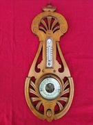 Stary barometr termometr 49cm