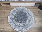 Dywan ze sznurka bawełnianego 115cm wysyłka gratis
