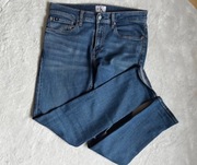 Calvin klein jeansy modne 026 slim 29x32 modne jesień