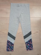 GEORGE SZARE LEGGINSY W KWIATKI 8-9 LAT 134
