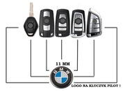 BMW Emblemat pilota kluczyk logo 3 sztuki !