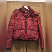 Kurtka Zara Bomber S czerwona 