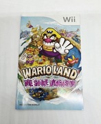 WARIOLAND / NINTENDO WII / KSIĄŻECZKA NAKLEJKI