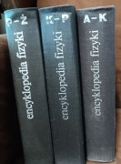 Encyklopedia fizyki 3 tomy 