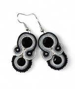 Kolczyki sutasz Nane Sutasz rękodzieło artystyczne 