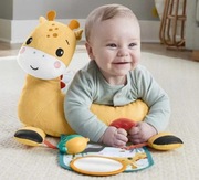 Poduszka edukacyjna Fisher-Price żyrafa – do nauki podnoszenia główki