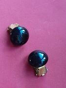 5 par klipsów PRL, klipsy vintage