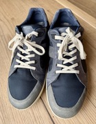 ECCO sneakersy męskie skóra + materiał – idealny stan