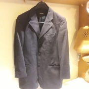 Garnitur chlopiecy, młodzieżowy, grafitowy,na 170