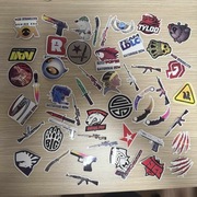 50 naklejek CS:GO/CS2 - stan nowy