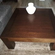 Stolik kawowy dębowy 100x100x43 cm