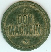 DOM. MACHCIN 1 wąska cyfra, śr. 23,8 mm ZnCd