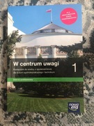 W centrum uwagi klasa 1 - zakres podstawowy 