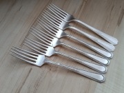 POSREBRZANE WIDELCE OBIADOWE USA RÓŻNE