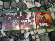 Gry Xbox one Red Dead 2, Mafia 3 , Watch Dog Legion , Zestaw gier na Xbox 