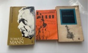 Zestaw 3 książek klasyki literatury: Tomasz Mann Dołęga-Mostowicz PRL