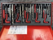 ZESTAW DO NAPRAWY GWINTÓW HELICOIL QUATROS QS14218 M5 M6 M8 M10 M12