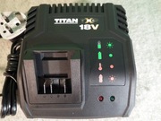 Ładowarka TITAN TTB804CHR 18V 2,4A - Powystawowa, w pełni sprawna - OKAZJA