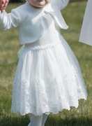 Sukienka + bolerko do chrztu  rozmiar 86