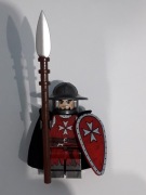 5 Figurek rycerzy krzyżowców - templariuszy kompatybilne z Lego, Cobi