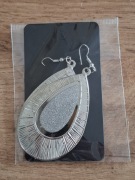 Kolczyki duże srebrne