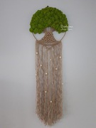 Drzewo szczęścia makrama chrobotek 30cm x 90 cm
